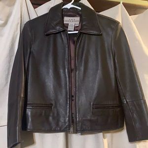 Eddie Bauer leather jacket